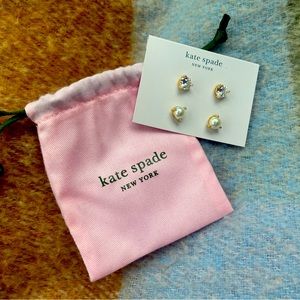 Kate Spade NY Rise & Shine Stud Earring Set NWT